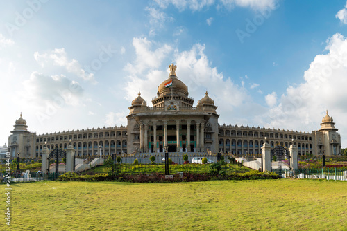 Vidhana Soudha,Bangalore,Karnataka,India Canvas Print