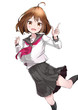 © ケンジ ヤク - 女の子イラスト