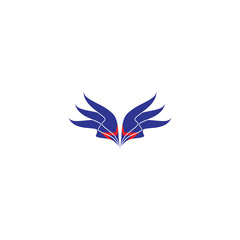 Wall Mural - Wing Logo design, Air ways logo