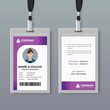 © envastudio - Simple and clean ID card design template