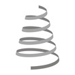 © drutska - Set of monochrome icons with coil  spring for your design