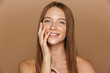 © Drobot Dean - Beauty portrait of a smiling young topless woman