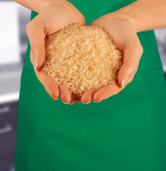 Poster - HANDFUL OF LONG GRAIN RICE