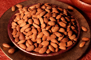 Poster - BOWL OF WHOLE ALMONDS