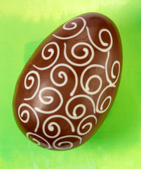 Sticker - DECORATED CHOCOLATE EASTER EGG