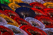 Colorful Myanmar Umbrellas