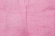 Pink hessian fabric texture background