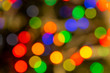 © APHOTOSTUDIO - New Year's night illumination, blurred background.