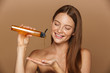 © Drobot Dean - Beauty portrait of a smiling young topless woman