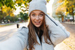 © Drobot Dean - Beautiful young woman dressed in autumn coat and hat