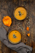 © Westend61 - Pumpkin soup with pumpkin and sunflower seeds