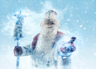  Father Frost. Russian Christmas character similar to Santa Claus