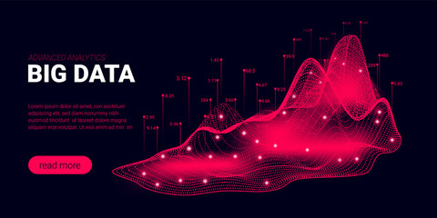 Wall Mural - landing page futuristic template.