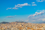 Fototapeta Do pokoju - Aerial View Barcelona City, Spain