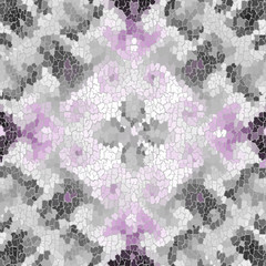 Aufkleber - Seamless grunge abstract square pattern. Paint grunge cracks.