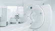 © Gorodenkoff - Medical CT or MRI or PET Scan Standing in the Modern Hospital Laboratory. Technologically Advanced and Functional Mediсal Equipment in a Clean White Room.