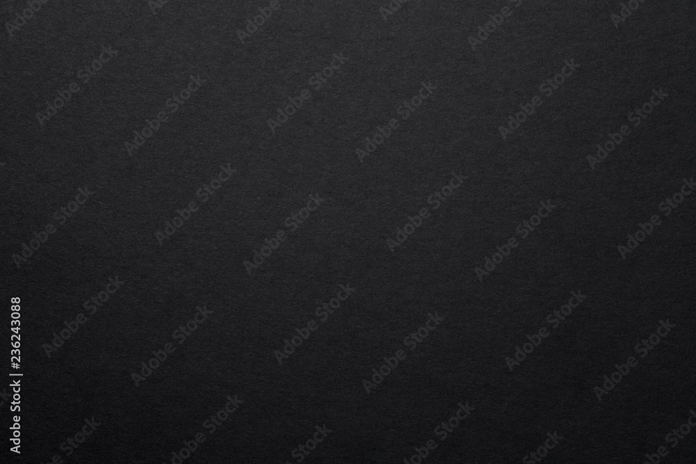 Sheet of black paper texture background - obrazy, fototapety, plakaty 