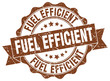 fuel efficient stamp. sign. seal