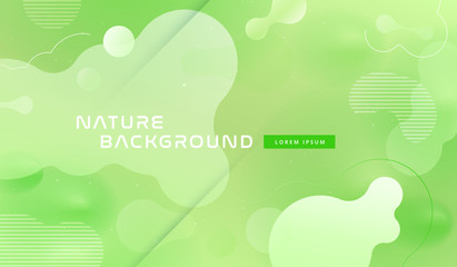 Wall Mural - Colorful geometric background pattern. Fluid shapes composition with trendy gradients. Eps10 vector.