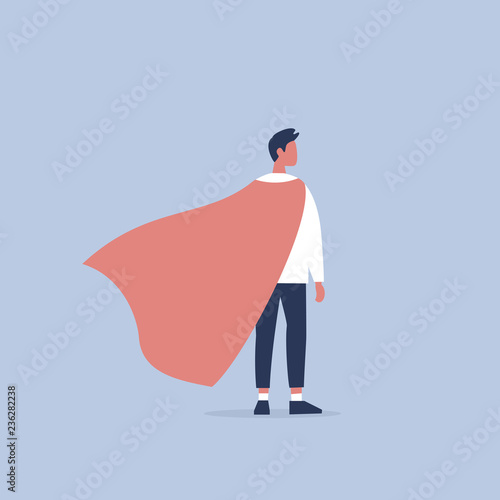 Fotomural Superhero conceptual illustration