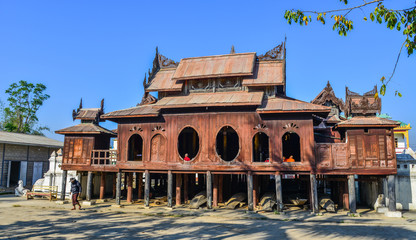 Wall Mural - Shwe Yan Pyay Monastery (Nyaungshwe)