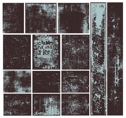 Wall Mural - Grunge overlays wall