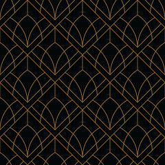 simple art deco geometric illustration pattern wallpaper