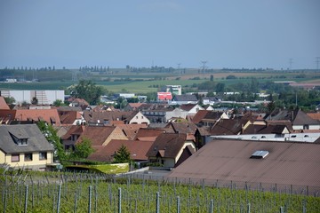 Village à la campagne