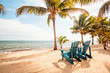 © Ryan Longnecker - Chairs on tropical beach