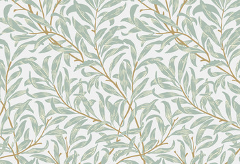 Canvas Print - Willow Bough by William Morris (1834-1896). Original from the MET Museum. Digitally enhanced by rawpixel.