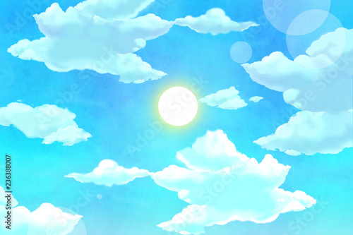 晴天の空 Stock イラスト Adobe Stock 晴天の空 Stock イラスト Adobe Stock