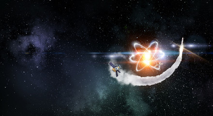 Wall Mural - technology science concept