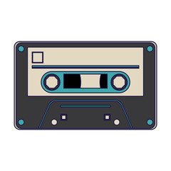 Sticker - Old music cassette tape