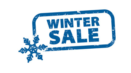 Sticker - Stempel - Wintersale Winter Eis Schnee