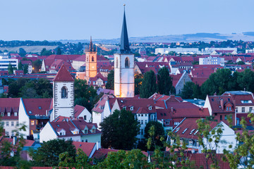 panorama of erfurt