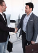 © ASDF - welcoming handshake of a businessman with a lawyer
