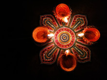 Rangoli Design In Diwali Festival