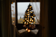© Jovana Rikalo/Stocksy - Christmas tree bokeh