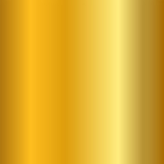 Wall Mural - gold gradient smooth texture. empty golden metal background. light metallic plate template, abstract