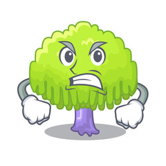 Sticker - Angry green tree willow on the character