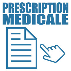 Canvas Print - Logo prescription médicale.