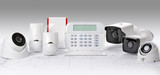 Fototapeta Łazienka - Alarm domowy,  system ochrony CCTV