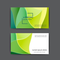 Wall Mural - Business card template