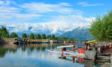 Fototapeta Dziecięca - Landscape of Dal Lake in Srinagar, India