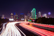 Dallas Skyline Traffic