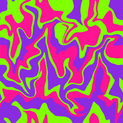 Wall Mural - Liquid bright trendy seamless pattern. Fashion pattern.