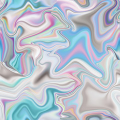 Wall Mural - Marble seamless pattern in neon brightful colors.