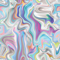 Wall Mural - Marble seamless pattern in neon brightful colors.