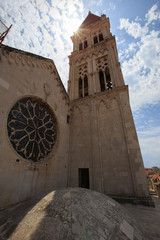 Poster - church Romanesque-Gothic in Trogir, Croatia.