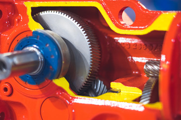 engine details close-up